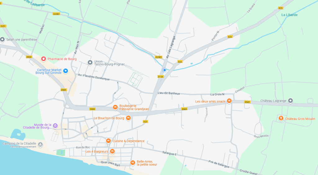carte de bourg