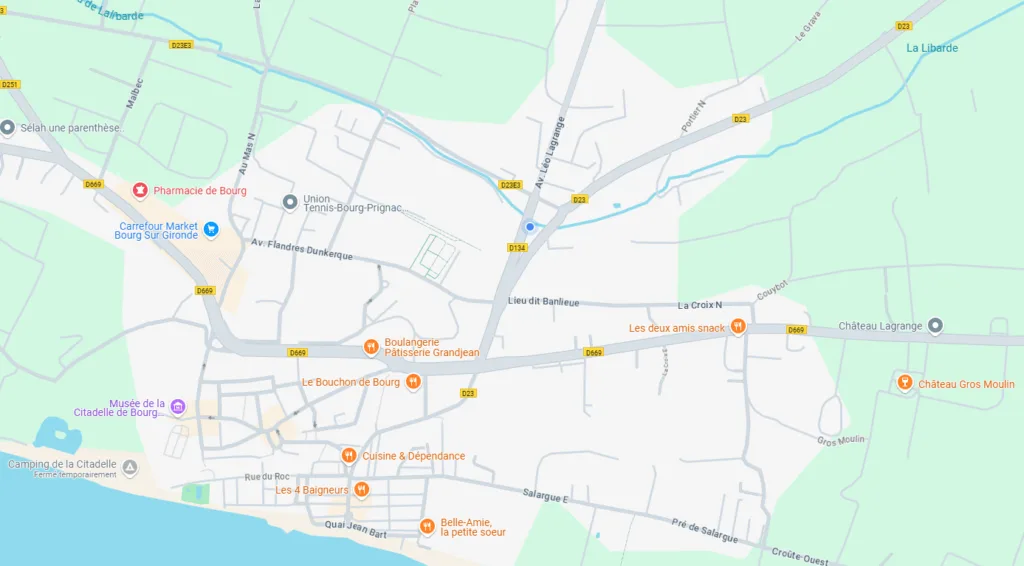 carte de bourg